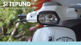 My Vespa Sprint Engine Modification [upl. by Phia]