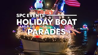 Holiday Boat Parades Light Up Waterways in St PeteClearwater [upl. by Nilad360]