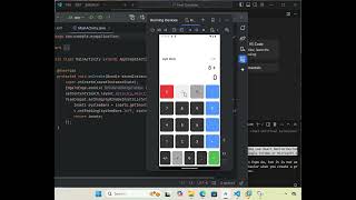 IM2020116 React Native Expo Cross Platform Calculator Demonstration on Android Virtual Device [upl. by Davies]