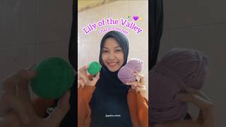 Lily of the Valley Charm Crochet Pattern by Kentanxpremium on TikTok crochet crocheting ytshort [upl. by Mattias869]