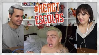 REACT ESCOLA DE RICO E DE POBRE whinderssonnunes [upl. by Marquardt]