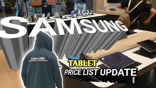 SAMSUNG TABLET PRICES UPDATE TAB S10TAB S10 ULTRATAB A9TAB A9 TAB S9 5GTAB S9 FE TAB S9FE 5G [upl. by Lleunamme8]