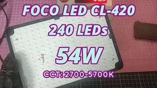 Reparo foco LED 🔨 CL420 [upl. by Labaw122]