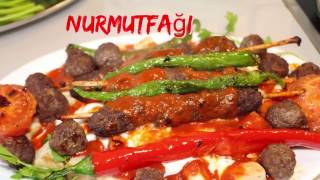 Köfteli Iskender Kebabi nasil yapilir tarifi  Nurmutfagi [upl. by Hayyim666]