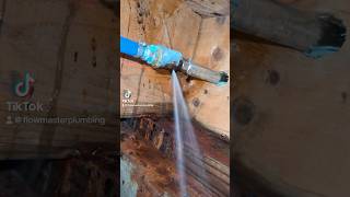 MAJOR water leak from a gas fitting used on water piping [upl. by Leontine]