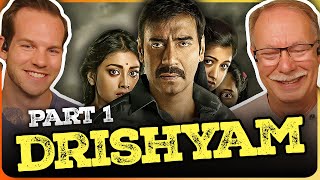 DRISHYAM Movie Reaction Part 1  AJAY DEVGN  Shriya Saran  Tabu  Nishikant Kamat [upl. by Ahserb326]