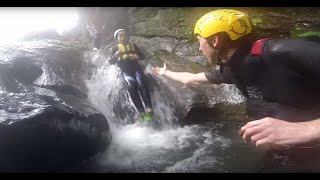 Ghyll Scrambling  Lake District UK [upl. by Eudo]