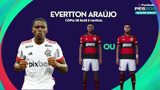 Evertton Araújo  Cópia de base e Manual  PES 2021 [upl. by Friedberg]