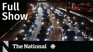 CBC News The National  Carbon tax pushback on eve of hike [upl. by Bugbee776]