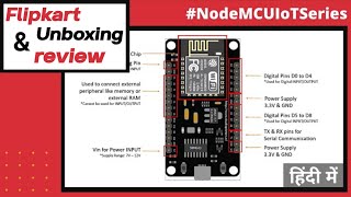 ESP8266 NodeMcu MicroController Unboxing And Review  WIFI Jammer Unboxing [upl. by Oriane]