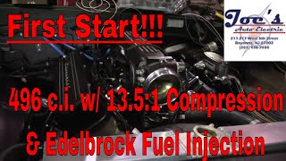 Edelbrock ProFlo 4 is Alive First Start Far Better Sound [upl. by Rafaj]