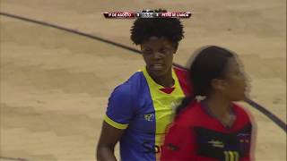 Taça de angola em Andebol Final Feminina  Petro de Luanda x 1º Agosto 28 07 17 [upl. by Macnair]