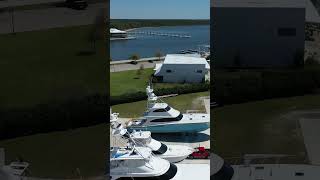 Custom Yachts on Drydock sportfish yacht customboats [upl. by Zoha295]