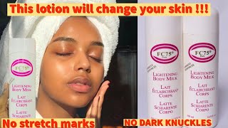 FC75 PARIS LIGHTENING BODY LOTION REVIEW [upl. by Aiak]