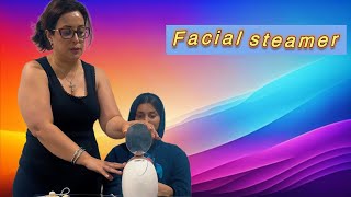 Facial steamer skincare beautytips beauty [upl. by Asenej]