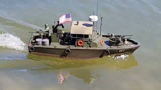 RCscalemodel  Proboat Alpha  Patrol Boat Riverine  PBR  Vietnam 1968 [upl. by Akinorev]