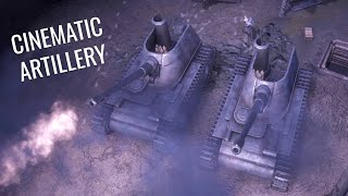 Cinematic SPG Artillery [upl. by Anilatsyrc]