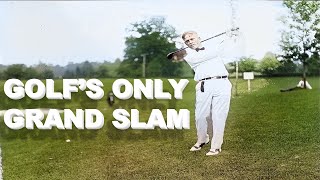 Bobby Jones HISTORIC Grand Slam  When Golf Was A Gentlemans Game [upl. by Valoniah337]