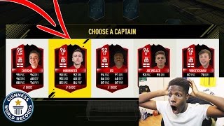 WORLDS FIRST YOUTUBER 192 REAL LIFE FUT DRAFT [upl. by Kinata]