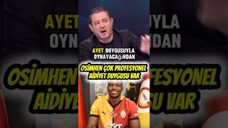 Nihat Kahveci Osimhen tam profesyonel galatasaray futbol osimhen [upl. by Milla]