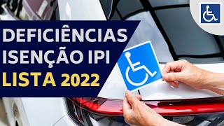 DEFICIÊNCIAS QUE DÃO DIREITO À ISENÇÃO DO IPI EM CARROS 0KM [upl. by Frayda308]