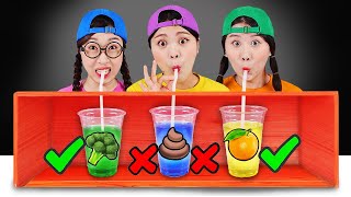 Mystery Drink Challenge DONA Mukbang [upl. by Anihc54]