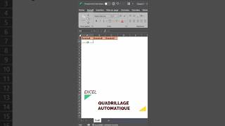 Excel Mise En forme Conditionnelle Quadrillage Automatique [upl. by Froh]