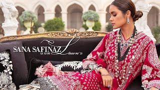 Sana Safinaz Luxury Lawn 2021  Sana Safinaz Lawn Collection 2021  Teri Qasam Full Song Version [upl. by Sudhir116]