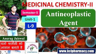 Anti neoplastic Agent Cause of Cancer  L9 chapter 2  Medicinal Chemistry 5th sem [upl. by Dnomhcir564]