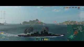 WoWS Replay Pommern  Immer vorneweg [upl. by Rumit435]