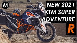 2021 KTM 1290 SUPER ADVENTURE R 10 Best New Features [upl. by Rockie]