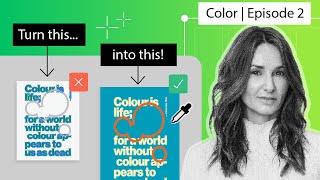 Principles of Color Theory Ep 2  Foundations of Graphic Design  Adobe Creative Cloud [upl. by Bertle730]