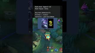 Bos muda kah guiss PART2 mobilelegends mobilelegendsid mlbb mlbbcreatorcamp [upl. by Jacy847]