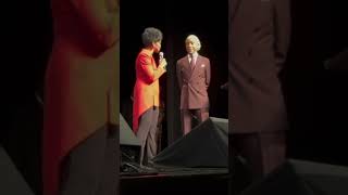 Rev Al Sharpton listens as Gladys Knight serenades him with a Birthday song [upl. by Czarra]