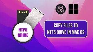 How to Read and Write NTFS drive on macOS  Loxyo Tech [upl. by Eeniffar]