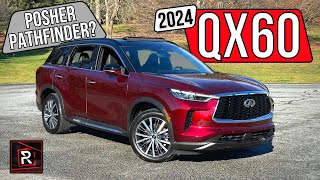 The 2024 Infiniti QX60 Autograph Is A Plusher Luxury SUV For Families [upl. by Ibok]