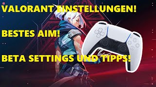 VALORANT Einstellungen KONSOLE PS5 BESTE SETTINGS [upl. by Aralc]