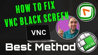 VNC Black Screen Try THIS Fix [upl. by Namharludba130]