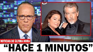 HACE 1 MINUTO La esposa de Pierce Brosnan acaba de revelar una verdad IMPACTANTE [upl. by Atik493]