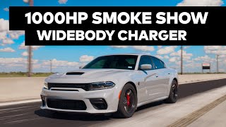 SMOKE SHOW 1000 HP Dodge Charger Widebody Hellcat Redeye Jailbreak by Hennessey [upl. by Abercromby624]