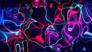 Bright Abstract Neon Multicolor Lines Animation Background video  Footage  Screensaver [upl. by Annovy488]