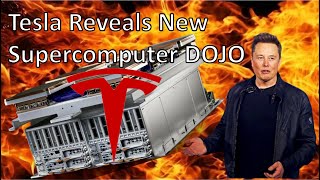 Tesla Reveals The New DOJO Supercomputer [upl. by Frydman675]