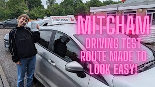 Mitcham Driving Test Route Hilton Hotel 14th May 2024 [upl. by Annahaj]