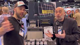 Intervista ad Andrea Pratesi di Dophix al NAMM 2024 di Matt Bidoglia per PlanetGuitarit [upl. by Ahsiena]