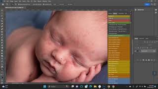 Newborn Baby Acne Skin Edit 10 20 23 Melissa Anne Photography [upl. by Olwen]