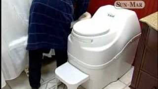 SunMar Composting Toilets  No Water No Plumbing connections needed No Oder [upl. by Hollinger635]