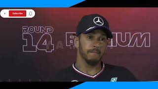 Lewis Hamiltons PostRace Press Conference at the Belgian Grand Prix [upl. by Maury]