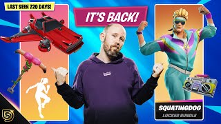 SQUATINGDOGS LOCKER BUNDLE in Fortnite Incredible Deal [upl. by Laehplar638]