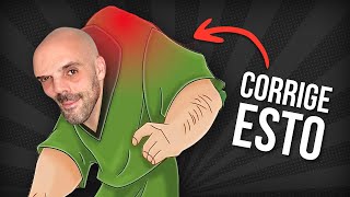 El mejor EJERCICIO para CORREGIR tu POSTURA en menos de 1 MINUTO [upl. by Gnolb]