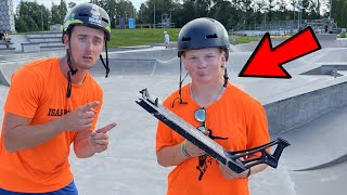 DAGEN BLEV HELT FÖRSTÖRD I AVESTA SKATEPARK [upl. by Shalna]